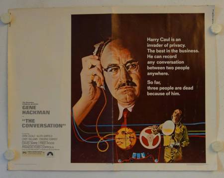 The Conversation original release US Halfsheet movie poster